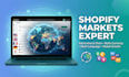 setup shopify markets for international stores multi currency and languages