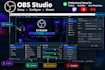 configure obs studio for twitch youtube and live streaming