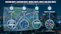 create custom maps, location map, route and area map