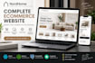 a custom ecommerce website with admin panel
