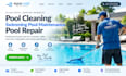 design wix pool cleaning website swimming pool maintenance pool repair website