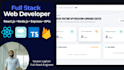 develop modern full stack web application in react node js express