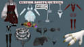 create custom vrchat asset, props, outfits, item, weapon, jewelry, physbones