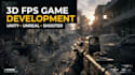 develop 3d fps game, 3d shooting game, military shooting, sci fi shooting game