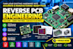 reverse pcb engineering, pcb clone, gerber from image, scan data to cad model
