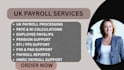 process UK payroll, paye, payslips, pension and rti submissions