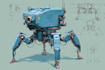 design spectacular robots, cyborgs and mechs