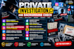 do osint investigation, background check as a detactive