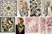 create customised  hijab and scarf textile print designs