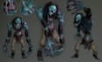 create custom 3d character and monster models, creatures and game characters
