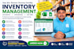 do professional inventory management, stock tracking and excel reporting