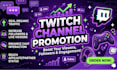 do twitch channel promotion