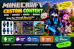 create custom minecraft skins, textures, addons and bedrock content