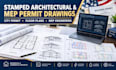 create stamped architectural, mep engineering and permit drawings