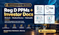 a compliant sec reg d ppm for your biotech startup