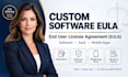 draft a mobile app eula and software license agreement