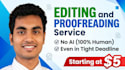 edit and proofread your content