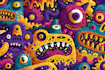 do mind bending psychedelic art and trippy illustrations