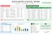 data entry excel editing data formatting