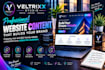 write professional SEO website content and web copy