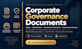draft premium corporate governance documents
