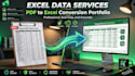 do data entry, data cleaning, formatting