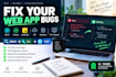 fix bugs and issues in your web application