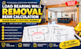 load bearing wall removal, beam calculation, header design, structural drawing