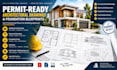permit foundation blueprints, building approval architectural drawings