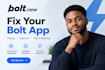 fix debug and improve your boltnew ai app saas mvp with supabase API