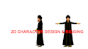 draw and rig a 2d character ready for animation