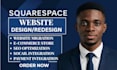 squarespace website design, squarespace website redesign, square website design