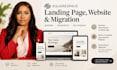 develop squarespace landing page squarespace website squarespace migration