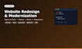 redesign your outdated website into a modern fast responsive site