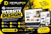 build squarespace, website design, redesign sqaurespace, website development