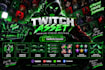 design premium animated twitch overlay and complete stream package