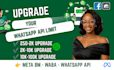 upgrade your meta bm whatsapp API limit from 250 to 2k 10k or 100k