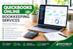do quickbooks online bookkeeping, bank reconciliation and data entry