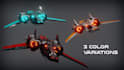 create a game ready 3d spaceship and space craft model for unreal engine