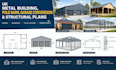 design UK metal building, pole barn, garage conversion and structural plans