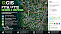 design ftth fttx fiber networks and create qgis maps
