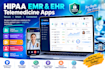 develop ai powered emr ehr saas healthcare software hl7 fhlr api integration