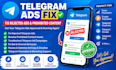 fix rejected telegram ads, fix bot channel, fix telegram ads prohibited content