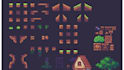 create custom pixel art sprites, tilesets and game animations