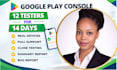 do 12 testers, 20 app testers, closed testing, google play, mobile app testing
