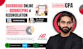 do quickbooks online bookkeeping, cleanup and catchup