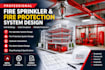 design fire sprinkler and fire protection systems and calculations