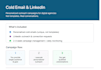 do cold email and linkedin outreach campaign