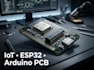 design iot, esp32 and arduino pcb