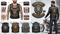create mc kuttes kuttess fivem vest flag mc bike patch kuttes